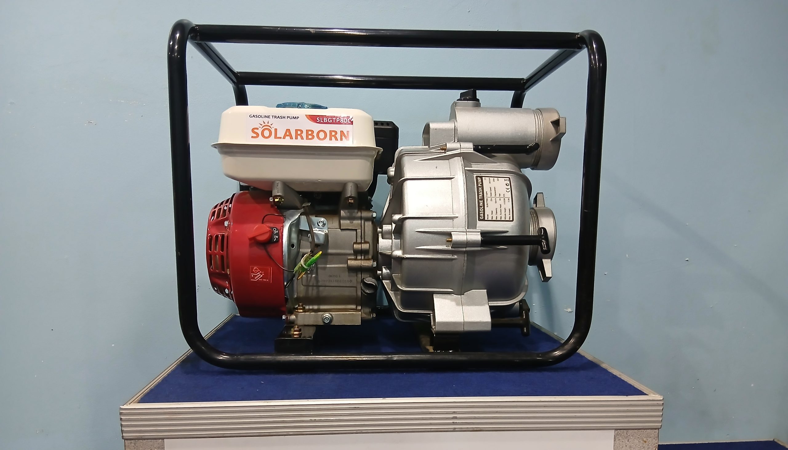 Solarborn 7HP Petrol engine Trash/sewage pump